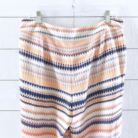 J.Crew Printed Drapey Cropped Ankle Pants - Picture 7 of 8